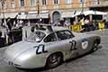 Mercedes-Benz 300 SL Coup W194 Prototype del 1952 con alettone spettacolare del duo Sven VEEN (NL) e Etirnne VEEN (NL) alle 1000 Miglia 2021, passaggio a Reggio Emilia in gara con il numero 211